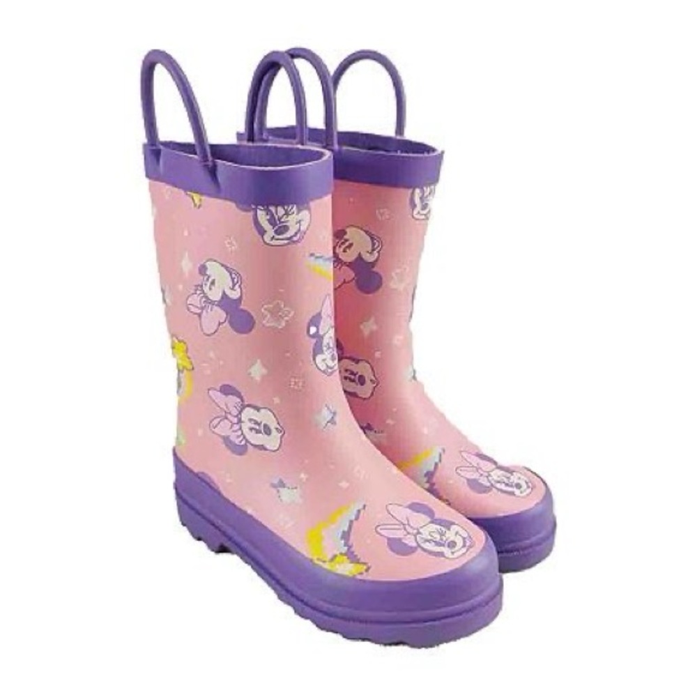 Disney Store Toddler Girl Minnie Mouse Rain Boots